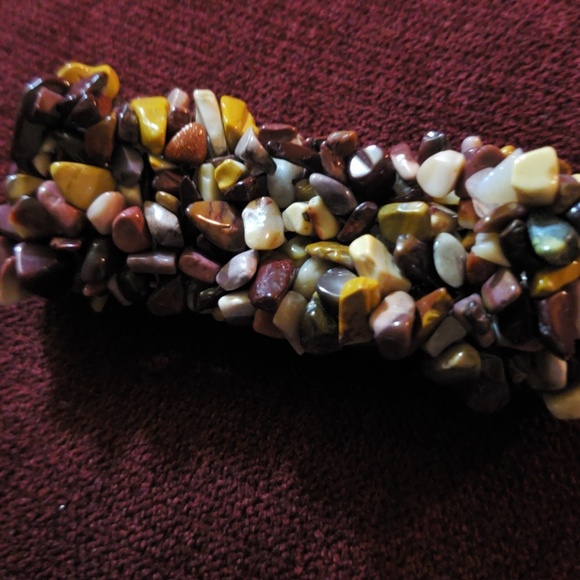 New multicolor  Brown stone bracelet - Picture 4 of 4